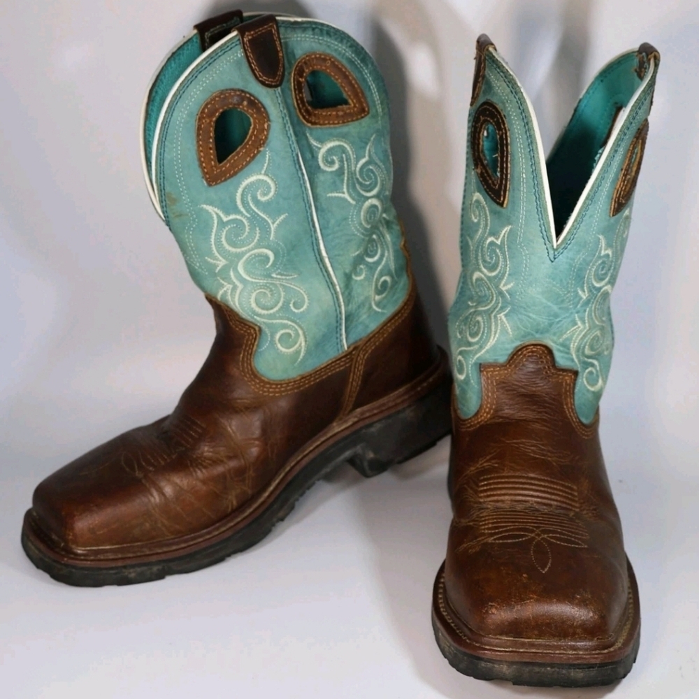 Tony Lama Gladewater Women's 3R Composite Toe Work Boots, Size 6.5B